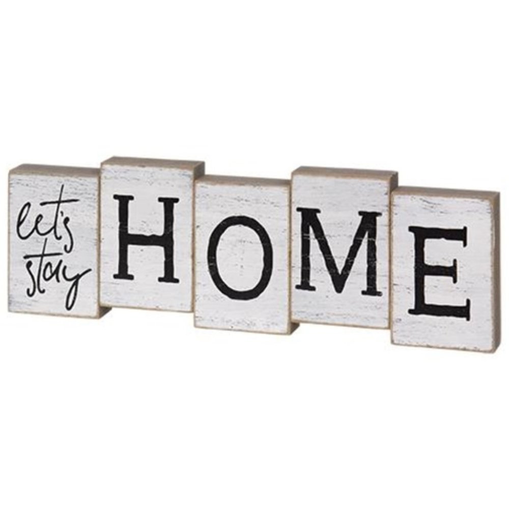 New Let's Stay Home Sign - Picture 2 of 2